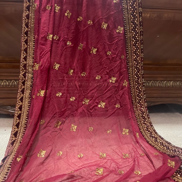 Beautiful Maria b handmade saree - Picture 2 of 16